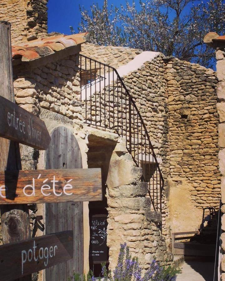 Ferme Oleicole Les Callis Gordes Exterior foto
